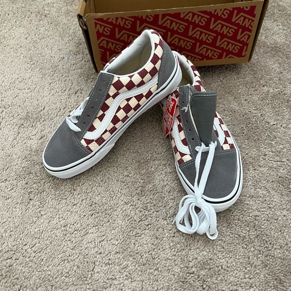 New Old Skool Checkerboard Vans - Picture 12 of 14
